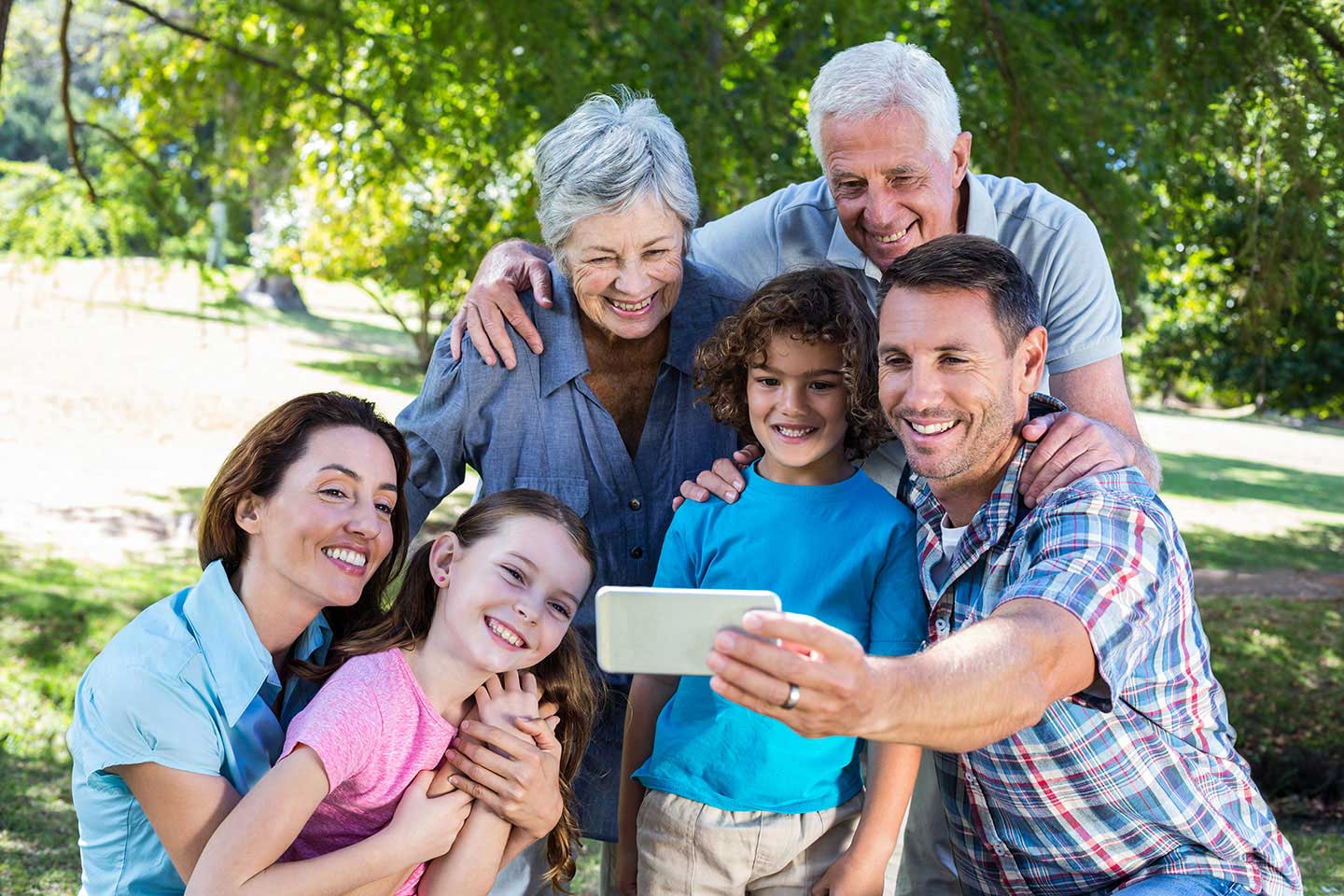 Selfie in famiglia 